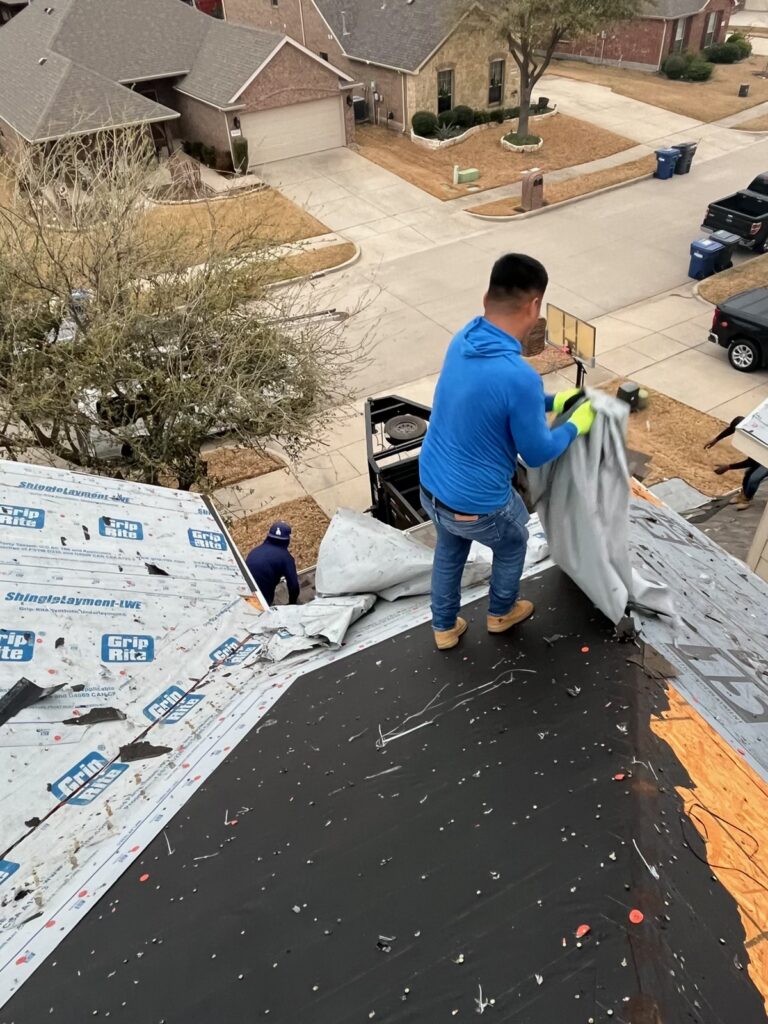 roof leak repair Dallas